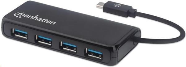 MANHATTAN USB-C Hub 4-portový USB 3.2 Gen 1 Hub