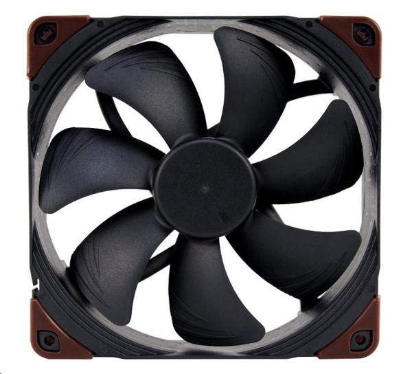 NOCTUA Ventilátor NF-A14 iPPC-2000 PWM,  140mm,  černá/ hnědá1