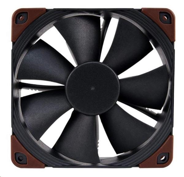 NOCTUA Ventilátor NF-F12 iPPC-2000 IP67,  120mm,  černá/ hnědá1