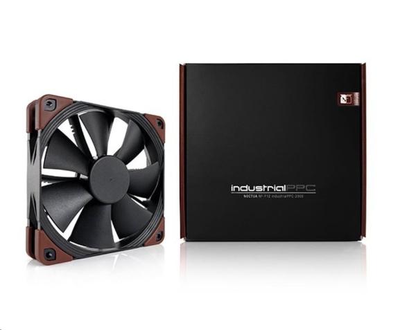 NOCTUA Ventilátor NF-F12 iPPC-2000 IP67,  120mm,  černá/ hnědá2