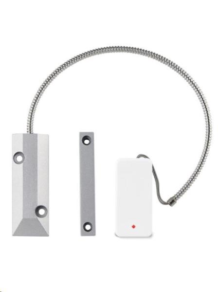 iGET SECURITY M3P21 Bezdrátový magnetický senzor pro železné dveře/okna/vrata k alarmu M3/M4, detekce při otevření