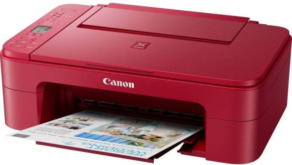 Canon PIXMA Tiskárna TS3352 red - barevná, MF (tisk, kopírka, sken, cloud), USB, Wi-Fi1
