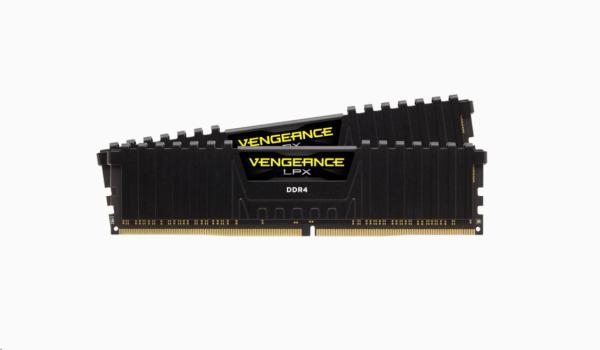 CORSAIR DDR4 16GB (Kit 2x8GB) Vengeance LPX DIMMX 2400MHz CL14 čierna