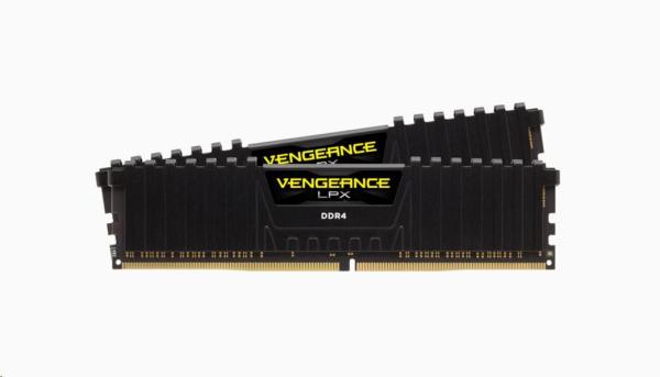 CORSAIR DDR4 32GB (Kit 2x16GB) Vengeance LPX DIMX 3000MHz CL16 čierna