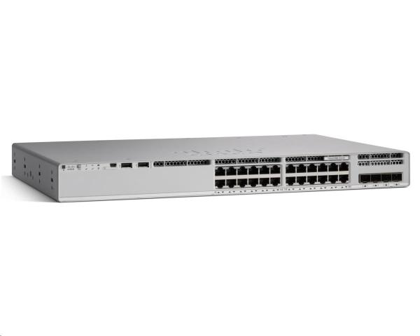 Cisco Catalyst C9200L-24P-4G-E 48-portový,  4x1G,  PoE+