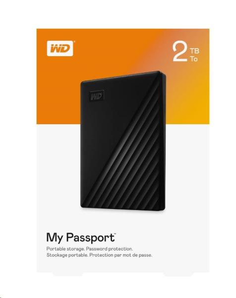 Prenosný 2TB disk WD My Passport Ext. 2.5" USB3.0 Čierna4