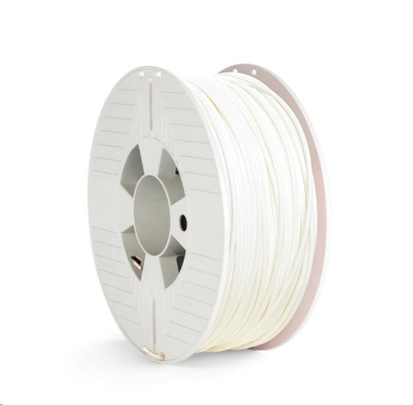 VERBATIM Filament pre 3D tlačiarne PLA 2.85mm,  126m,  1kg biela (OLD model 55277)