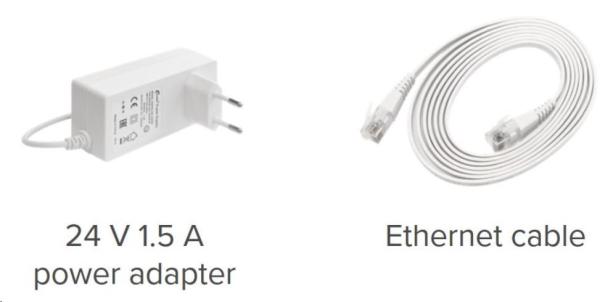 MikroTik RBD25G-5HPacQD2HPnD, Audience, štvorjadrový procesor 716 MHz, 256 MB RAM, 2xGLAN, 2,4 GHz + 2x 5 GHz, licencia2