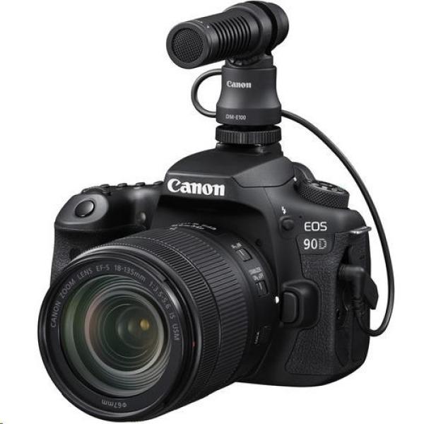 Canon DM-E100 stereofonní směrový mikrofon4