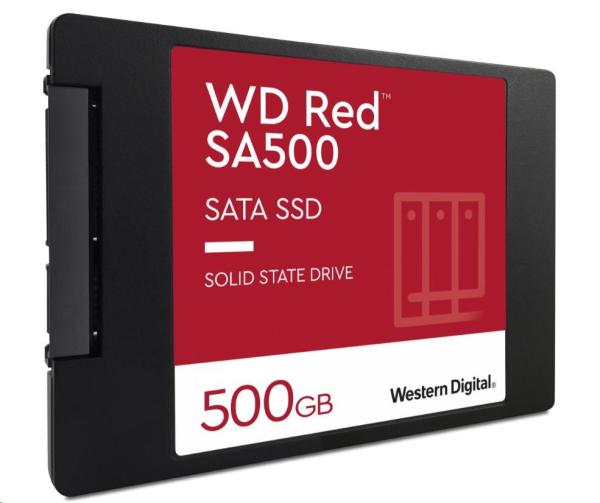 WD RED SSD 3D NAND WDS500G1R0A 500GB SATA/ 600,  (R:560,  W:530MB/ s),  2.5"2