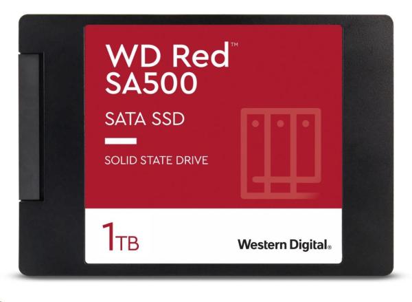WD RED SSD 3D NAND WDS100T1R0A 1TB SATA/ 600,  (R:560,  W:530MB/ s),  2.5