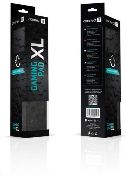 Podložka pod klávesnicu a myš CONNECT IT,  veľkosť. XL (795 × 345 mm)6