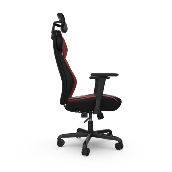 SPC Gear EG450 CL ergonomická herní židle šedo-červená - textilní9
