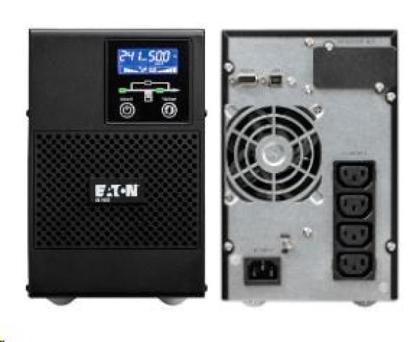 Eaton 9E1000I,  UPS 1000VA /  800W,  LCD,  veža
