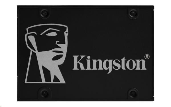 SSD disk Kingston 1024GB KC600 SATA3 2.5" (R:550,  W:520 MB/ s)