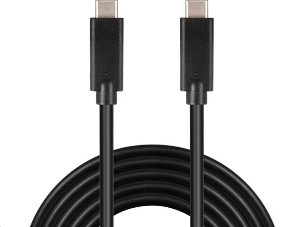 Kábel PREMIUMCORD USB-C ( USB 3.1 generácia 2,  3A,  10Gbit/ s ) čierna,  0, 5 m