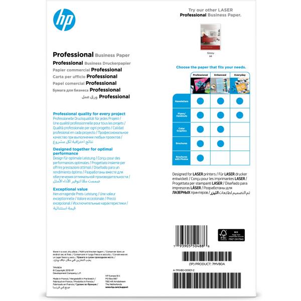 HP Prof Matte LJ A4 200g 150sh FSC Paper (laser)2