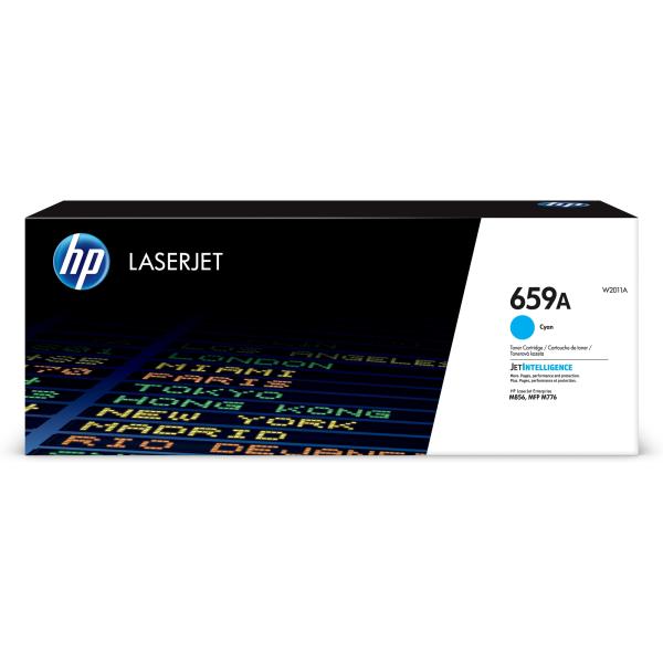 HP 659A Cyan Original LaserJet Toner Cartridge (13, 000 pages)1