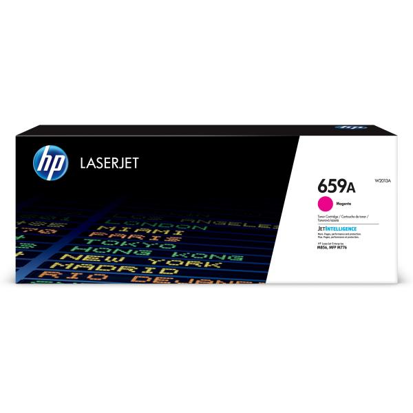 HP 659A Magenta Original LaserJet Toner Cartridge (13, 000 pages)