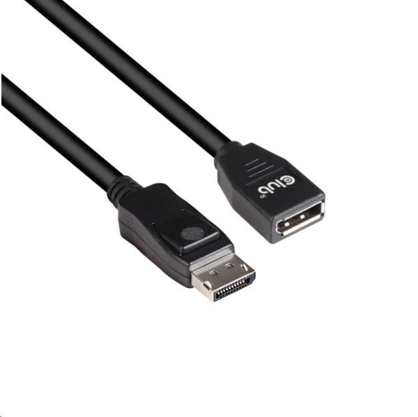 Club3D Predlžovací kábel DisplayPort 1.4 8K 60Hz DSC 1.2 HBR3 HDR obojsmerný (M/ F),  3m2