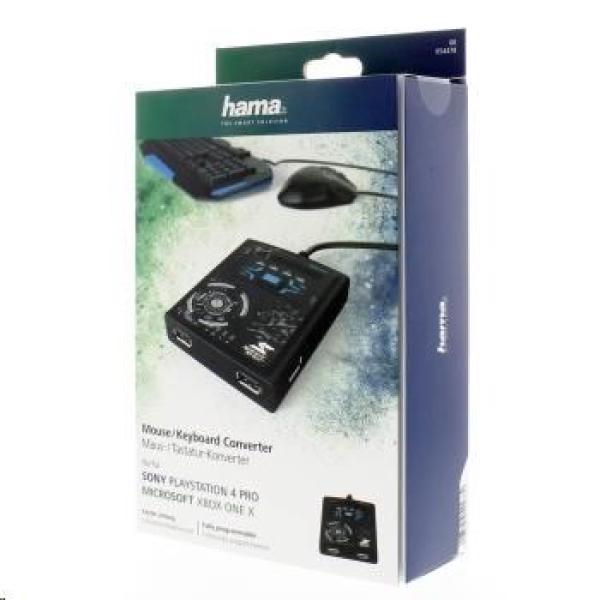 Hama konvertor pro myš/ klávesnici "Speedshot Ultimate" pro PS4/ PS3/ Xbox One/ Xbox360,  šedý8