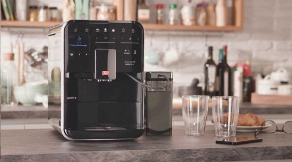 Melitta Barista TS Smart F85 0-101 automatický kávovar, 1450 W, vestavěný mlýnek, nádoba na mléko, SMART, stříbrný5