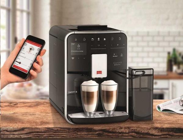 Melitta Barista TS Smart F85 0-101 automatický kávovar, 1450 W, vestavěný mlýnek, nádoba na mléko, SMART, stříbrný8