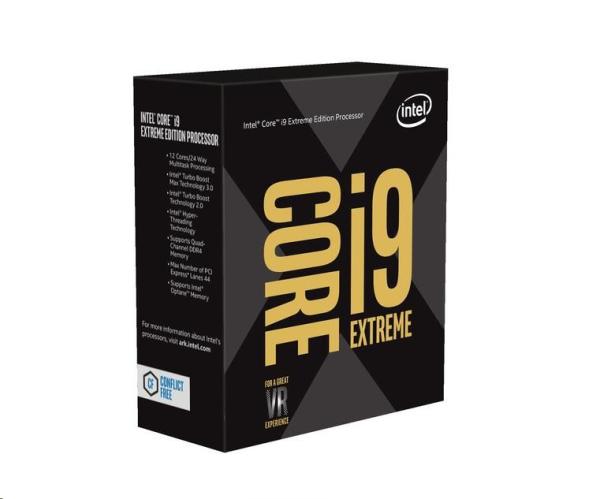 Intel® Core™i9-10980XE processor, 3.00GHz,24.75MB,LGA2066, BOX, bez chladiča