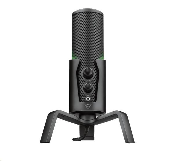 TRUST Microphone GXT 258 Fyru USB 4 v 1 Streamingový mikrofón3