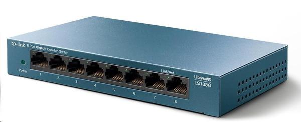 TP-Link LiteWave switch LS108G (8xGbE,  fanless)1