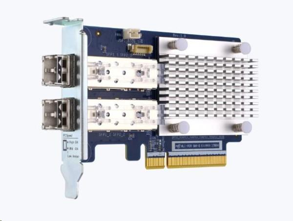 QNAP rozširujúca karta QXP-32G2FC (2x 32Gbps Fibre Channel porty, PCIe Gen3 x8)1