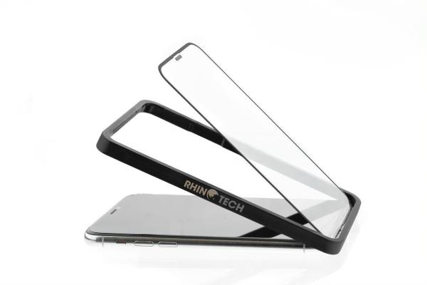 RhinoTech Tvrdené ochranné 3D sklo pre Apple iPhone 6 /  6S (Biele)4