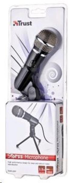 BAZAR TRUST Mikrofon Starzz All-round Microphone for PC and laptop - poškozený obal1