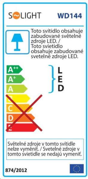 Solight LED mini panel CCT,  podhledový,  24W,  1800lm,  3000K,  4000K,  6000K,  kulatý1