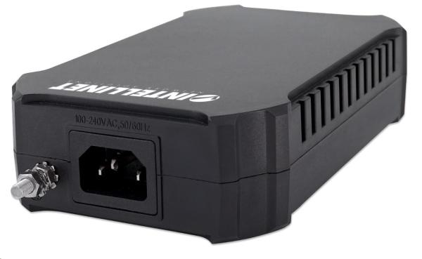 Intellinet 2-portový gigabitový Ultra PoE injektor,  1x 50W,  1x 30W port,  IEEE 802.3at/ af1