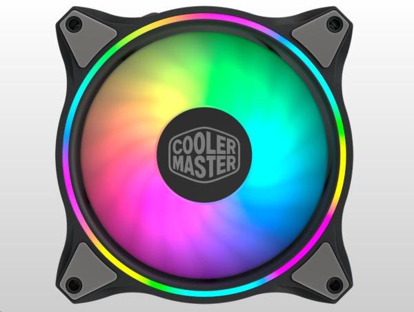 Ventilátor Cooler Master Master Fan MF120 HALO 3v1,  Dual Loop aRGB,  120x120x25mm