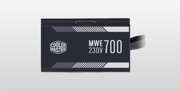 Cooler Master MWE White 700W V2,  120mm,  80+8