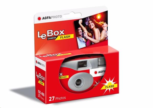 Agfaphoto LeBox Flash 400/ 27 - jednorázový analogový fotoaparát1