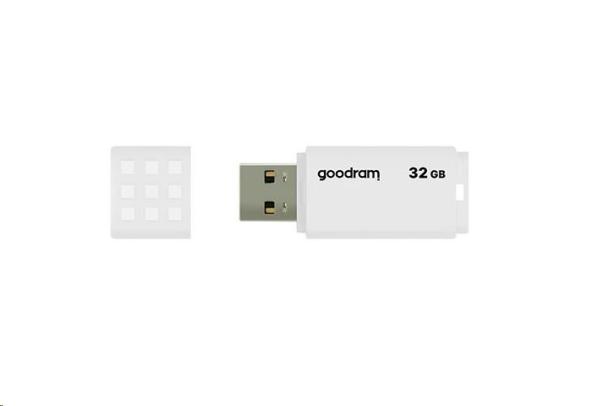 GOODRAM Flash disk 32GB UME2,  USB 2.0,  biela3