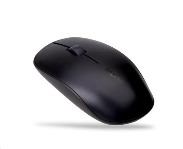 Súprava klávesnice a myši RAPOO 9300M,  bezdrôtová viacrežimová tenká myš a ultratenká klávesnica,  čierna2