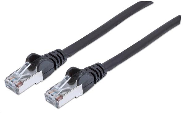 Intellinet patch kábel Cat6A SFTP 0, 25m čierny,  LSOH