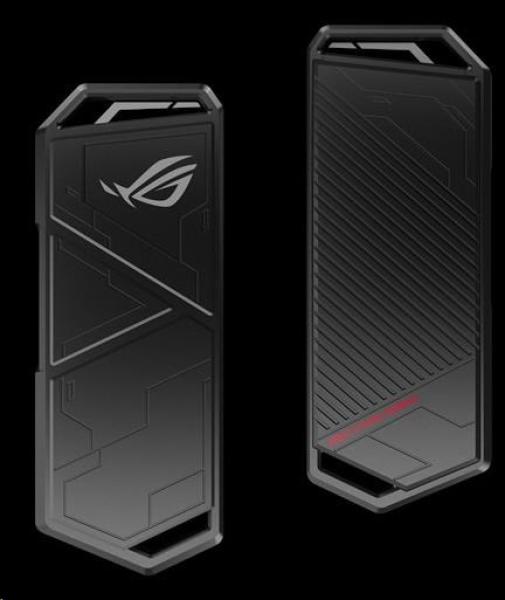 ASUS ROG STRIX ARION SSD NVME AURA case, USB-C 3.2, M.2 NVMe SSD kovový box, délka 30-80 mm, AURA RGB2