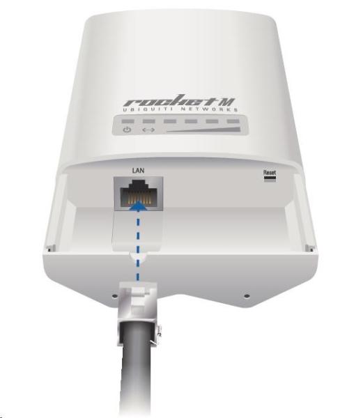UBNT airMAX Rocket M2 [Klient/ AP/ Repeater,  2, 4 GHz,  802.11b/ g/ n,  28dBm,  2xRSMA]7