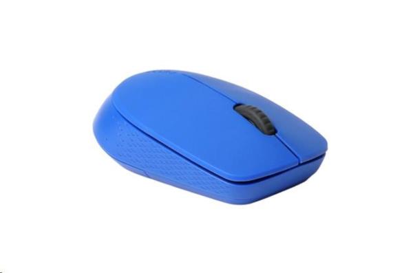 RAPOO Mouse M100 Silent Komfortná tichá viacrežimová myš,  modrá