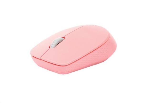 RAPOO Mouse M100 Silent Komfortná tichá viacrežimová myš,  ružová