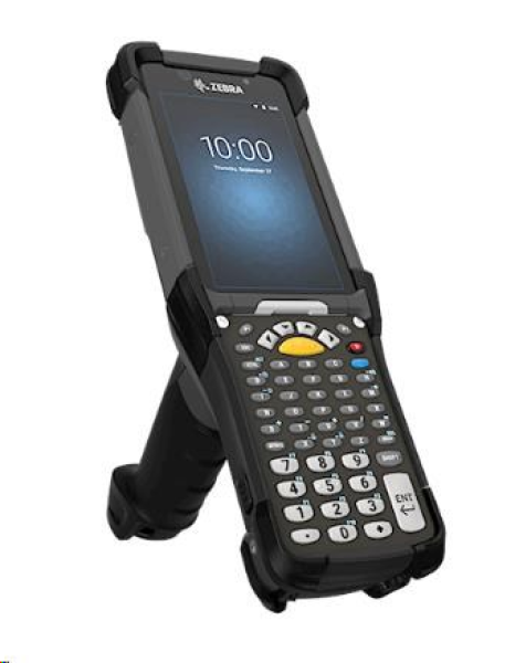 Zebra MC9300 (53 tlačidiel,  alfanumerické),  1D,  SR,  BT,  Wi-Fi,  alfa,  Gun,  IST,  Android