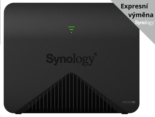 Synology MR2200ac Mesh Router 2, 4 GHz /  5 GHz 802.11a/ b/ g/ n/ ac (4C/ 717MHz/ 256MBRAM/ 1xUSB3.0/ 1xGbEWAN, 1xGbELAN)