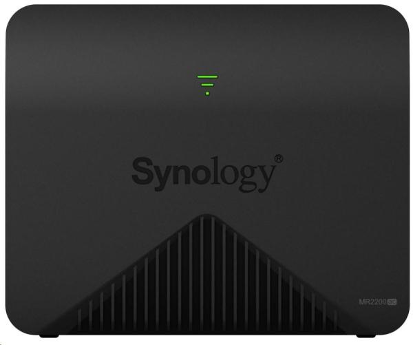 Synology MR2200ac Mesh Router 2, 4 GHz /  5 GHz 802.11a/ b/ g/ n/ ac (4C/ 717MHz/ 256MBRAM/ 1xUSB3.0/ 1xGbEWAN, 1xGbELAN)0