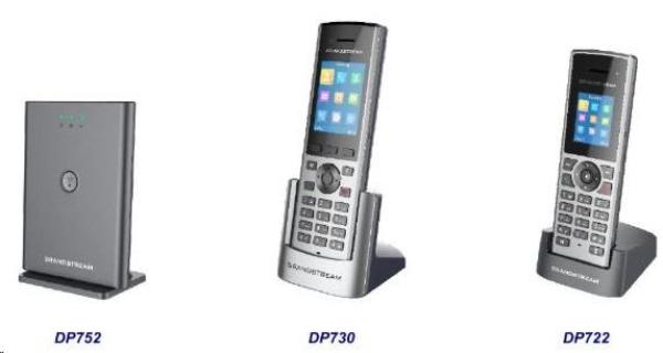 Grandstream DP752 [základňová stanica DECT pre max.5 držiakov DP720/ DP722/ DP730]0