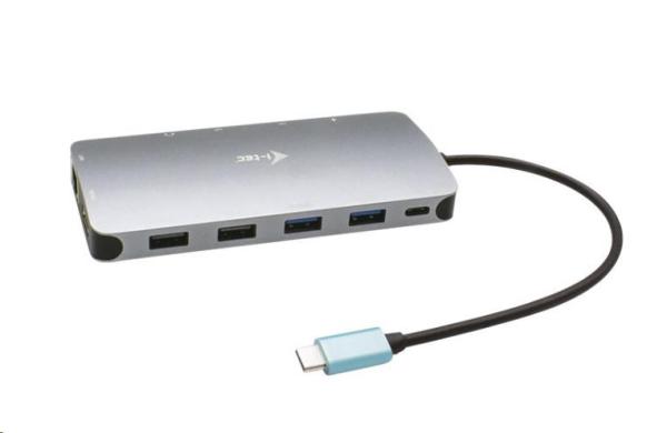 iTec USB-C Metal Nano 3x Display Dokovacia stanica + Power Delivery 100 W